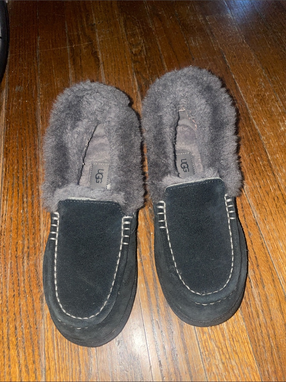 Ugg Ansley Parc Shearling Platform Slipper